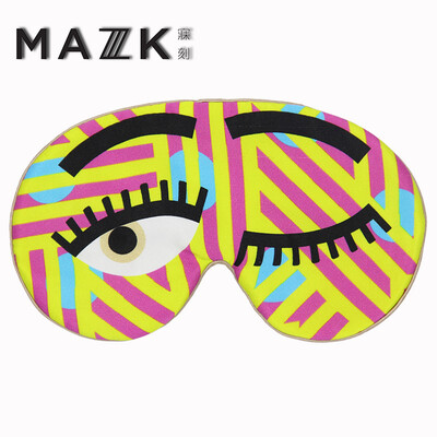 

Маска для глаз Silk Eye MAZZZK / MAZK широко открытая лампа для путешествий лаванда