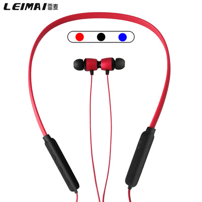 

Leimai (LEIMAI) LM-C6 спортивная Bluetooth-гарнитура 4.0 двойной наушник беспроводной телефон в ухе работает гарнитура Китай красный