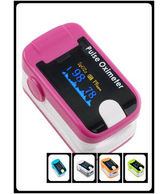 

New 8B7 OLED Fingertip Pulse Oximeter With Audio Alarm & Pulse Sound - Spo2 Monitor Finger Puls Oximeter