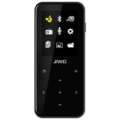 

JWD JWM-106 8G HIFI Lossless MP3 Music Player Black