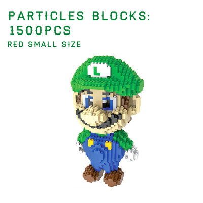 

4500 Pcs Big Size Cute Super Mario Bros DIY Creative Bricks Toy Child Educational Wange Building Block Brick Juguetes