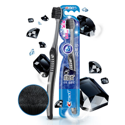 

Crest velvet charcoal ankle toothbrush single pack