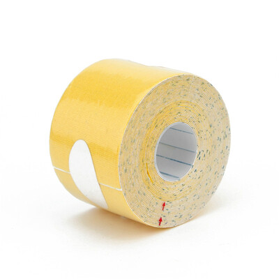 

5m x 5cm Kinesiology Muscles Sports Care Elastic Physio Therapeutic Tape Yellow
