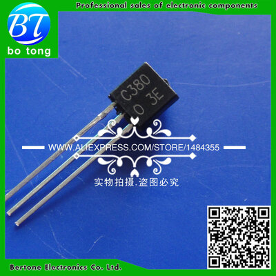 

500pcslot 2SC380-O C380Y 2SC380 35V 003A 250MHZ TO-92 Free Shipping
