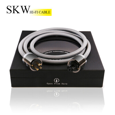 

SKW HF-004 fever-grade high-end purification power cord Hi-Fi CD amplifier amplifier before after filter player filter power upgrade line 1 meter