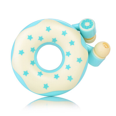

Cute Donuts Macarons Earphones 35mm in-ear Stereo Earbuds with mic Earphone Case for iPhone Xiaomi Girls Kid MP3 Gift