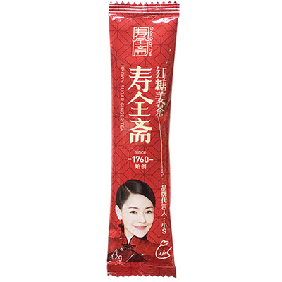 

Shou Quan Zhai Brown Sugar Ginger Tea Box Тетя Мать-чай Мгновенный чай Jiang Mu Tea Ginger Soup Сопутствующие чашки Напиток 12 граммов * 30 чашек Всего 360 граммов