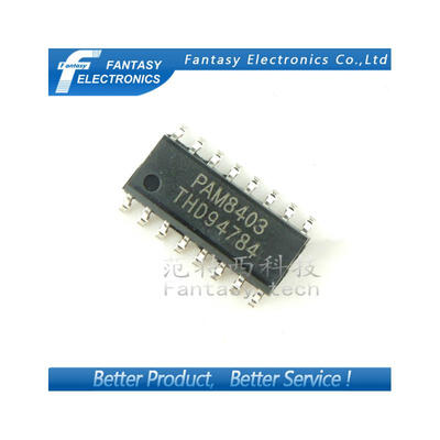 

100PCS PAM8403DR SOP16 PAM8403 SOP SMD new and original IC free shipping