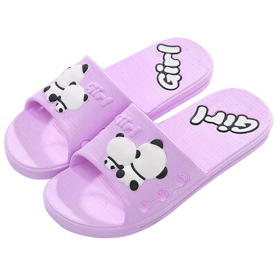 

Antarctic Nanjiren slippers male panda couple bathroom shower home sandals dark blue 45 yards 19D010