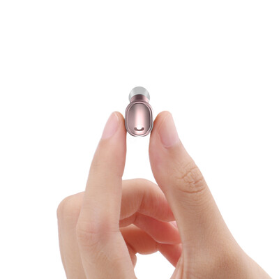 

Promise M8 wireless Bluetooth headset mini stealth sports business in-ear car 41 small headset Apple Huawei millet OPPO mobile phone rose gold