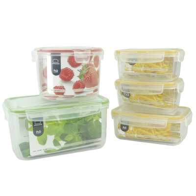 

Supermarket] Jingdong Lock & Lock (lock & lock) NEO plastic crisper three sets NLP131S001