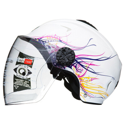 

Спортивный шлем для мотоциклов с велосипедным шлемом Электрический шлем велосипеда велосипеда T506 Весенний шлем M Код Черный