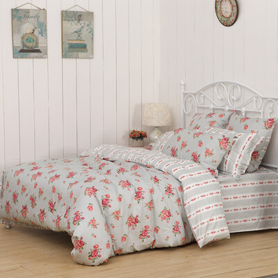 

Jingdong Supermarket Multi-Favorite Dohia Bed Set Cotton Twill Double Bed Sheets - Rose Manor 18m Bed
