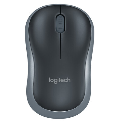 

Logitech Logitech M185 wireless mouse black gray edge