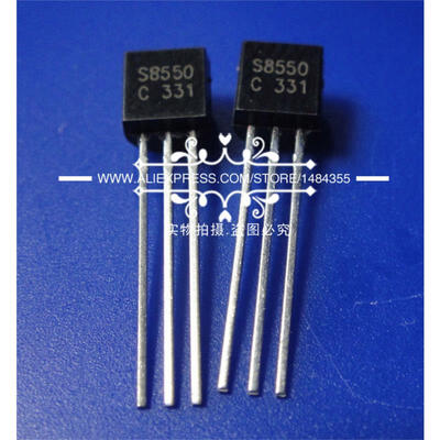 

Free Shipping 100 pcs S8550C S8550 1.5A 0.625W TO-92 PNP Transistors