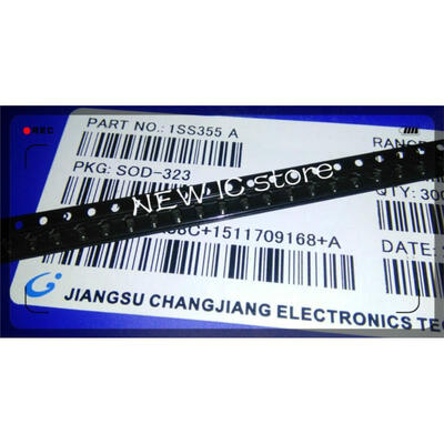 

Free shipping 1000pcs 1SS355 A ISS355 1SS355TE 1SS355TE-17 original DIODE SMALL SIGNAL 80V 0.1A 2UMD SOD-323 0805