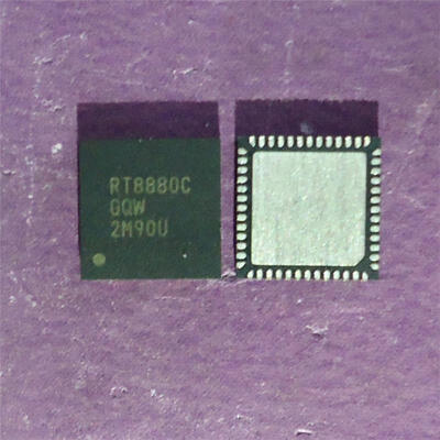 

10pcs/lot RT8880CGQW RT8880C Dual-Output PWM Controller with 3 Integrated Drivers for AMD SVI2 Mobile CPU Power Supply