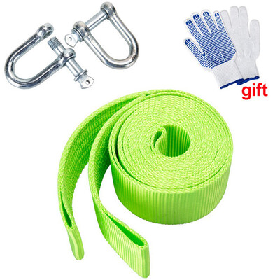 

Высокопрочный синтетический канат длиной 4 м. Шлейф для трамбовки Green Racing Car Towing Rope с крюком для тяжелого автомобиля