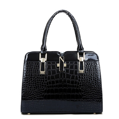 

D.jiani ™ Shape cross crocodile handbag shoulder