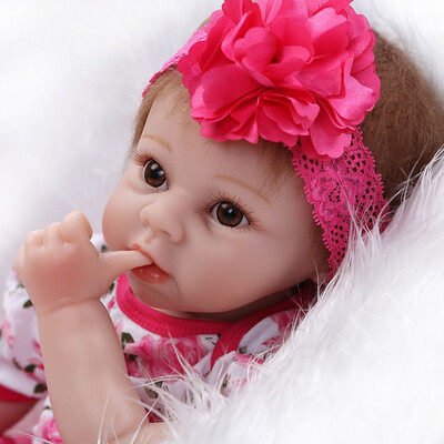 

Hiqh quality bebe reborn menina de Silicone adora Lifelike Bonecas Baby realistic magnetic pacifier bebe bjd doll for girl Gift