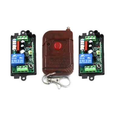 

MITI Intellegent electrical curtain wireless remote control switch 1pc 1 button transmitter and 2pcs 220V 1CH switch