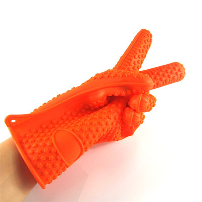 

mymei кухня жароустойчив силикон перчатку печь прихватку печь барбекю готовит лапки.