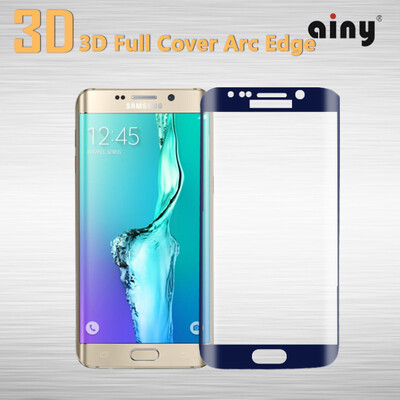 

Ainy гальваническое защитное стекло screen protector для Samsung S6 edge plus 0.2mm