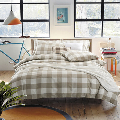 

Jingdong supermarket Victoria public bed linen cotton twill double quilt 200 230cm fog