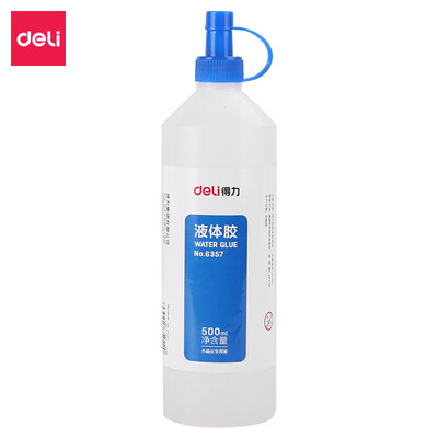 

Deli deli 500ml washable crystal mud special liquid glue transparent 6357