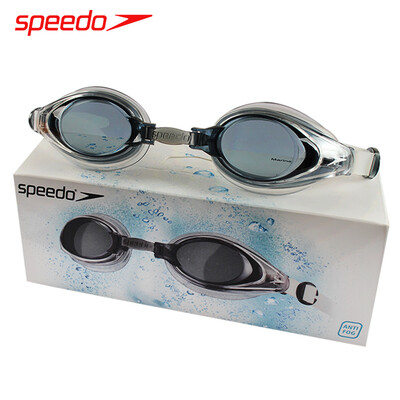 

Speedo Goggles Мужчины и женщины, покрывающие гальваническую отделку HD Противотуманные плавательные очки Большая коробка Конкурс комфорта для тренировок Очки для купания 809300-3550 Fire red