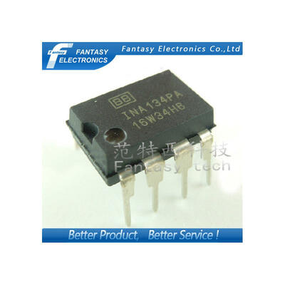 

3PCS INA134PA DIP8 INA134P DIP AUDIO DIFFERENTIAL LINE RECEIVERS 0dB (G=1) INA134 free shipping