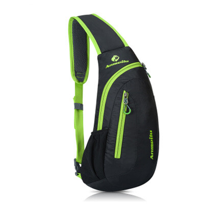 

New Unisex Waterproof Nylon Chest Bag Men Women Running Shoulder Bag Diagonal Outdoor Sports Bag sacs de course