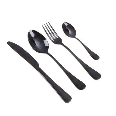 

4pcsset Stainless Steel Rainbow Dinnerware Set Cutlery Fork Spoon Teaspoon