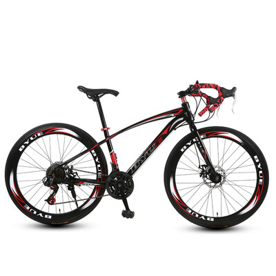 

BYUEBIKE 212427 speed double disc brake speed road race bicycle