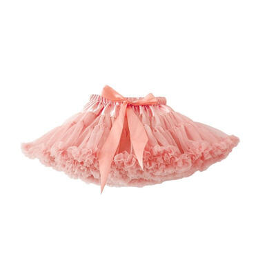 

Buenos Ninos Girl's Solid Color Dance Tutu Pettiskirt 1-10T