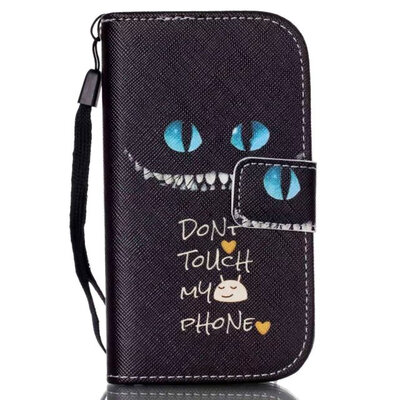 

мити i8190 Flip покрытия пу кожа телефон Samsung Galaxy S3 Mini сумку для i8190 бумажник стиль стоять дизайн с слот