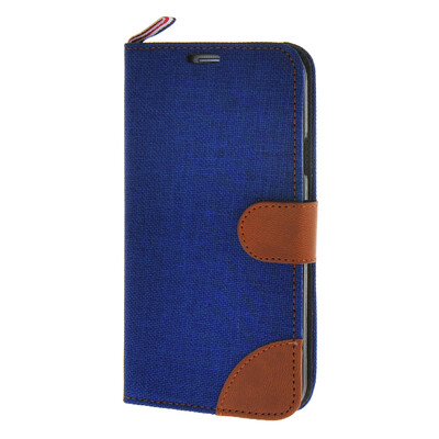 

MOONCASE Galaxy S5 , Leather Wallet Flip Card Holder Pouch Stand Back Case Cover for Samsung Galaxy S5 Dark blue