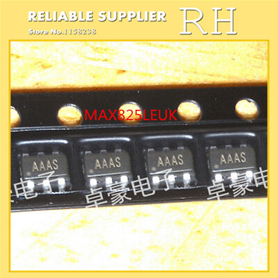 

25pcs/lot MAX825LEUK MAX825 SOT23-5 AAAS Simple Reset / Power-On Reset