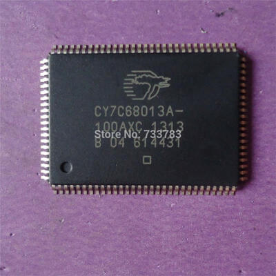 

4pcslot CY7C68013A-100AXC CY7C68013A EZ-USB FX2LP USB Microcontroller High Speed USB Peripheral Controller