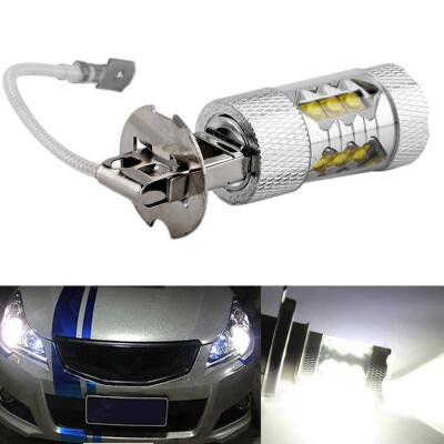 

12V H3 80W Super Bright LED White Fog Tail Turn Head Car Light Lamp Bulb