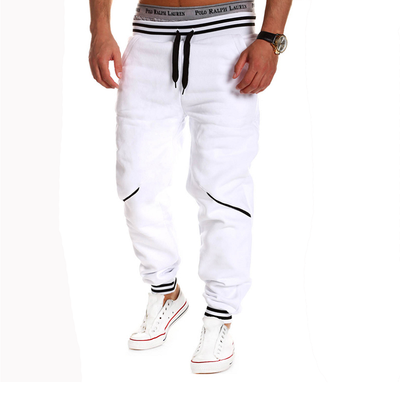 

Zogaa New Mens Pants Splice Sports Casual Contrast Color