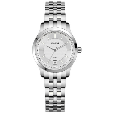 

Comtex Luxury Women's Watch Stainless Steel Strap Analogue Display Quartz Movement Waterproof Calendar Dress Watches