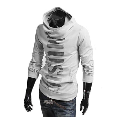 

Zogaa Korean Men's Hoodie Printing Slim