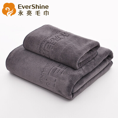 

Yongliang Towel Bath Mianrou Hotel Microfiber Towels Towel Set Set Grey