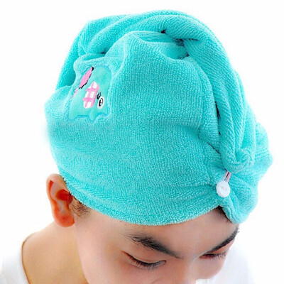

Super absorbent Soft Hair Towel Turban Hair-Drying Cap Bathrobe Hat Microfiber Magic Hair Head Wrap Quick Dry Bathroom Tools