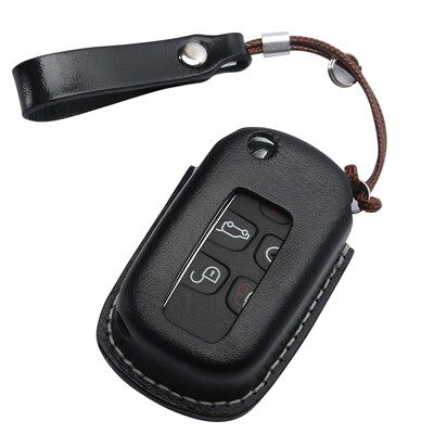 

Bo Pai handmade key chain high quality first layer leather car key package custom version car key chain brown 716-007132