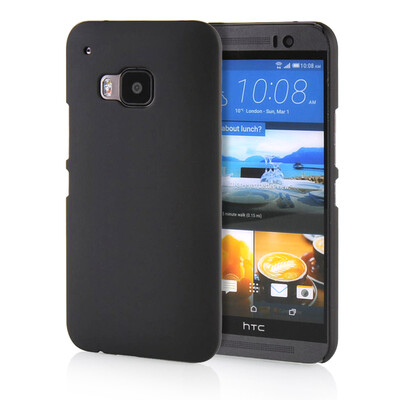 

MOONCASE Hard Rubberized Rubber Coating Devise Back ЧЕХОЛ ДЛЯ HTC One M9 Black