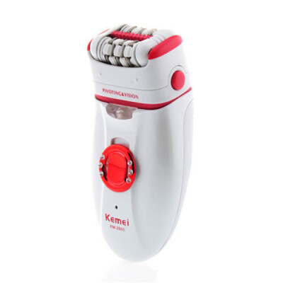 

Kemei KM2668 Hot Sell Dual Head Depilator Depilation Hair Removal System with New Pain Reduction Multifunction For Women gifts