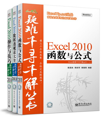 

Excel疑难千寻千解丛书：操作技巧·函数公式·数据透视表（普及版 套装共3册）