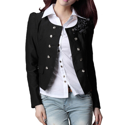 

CT&HF Fashion Women Casual Short Shrug Small Suit